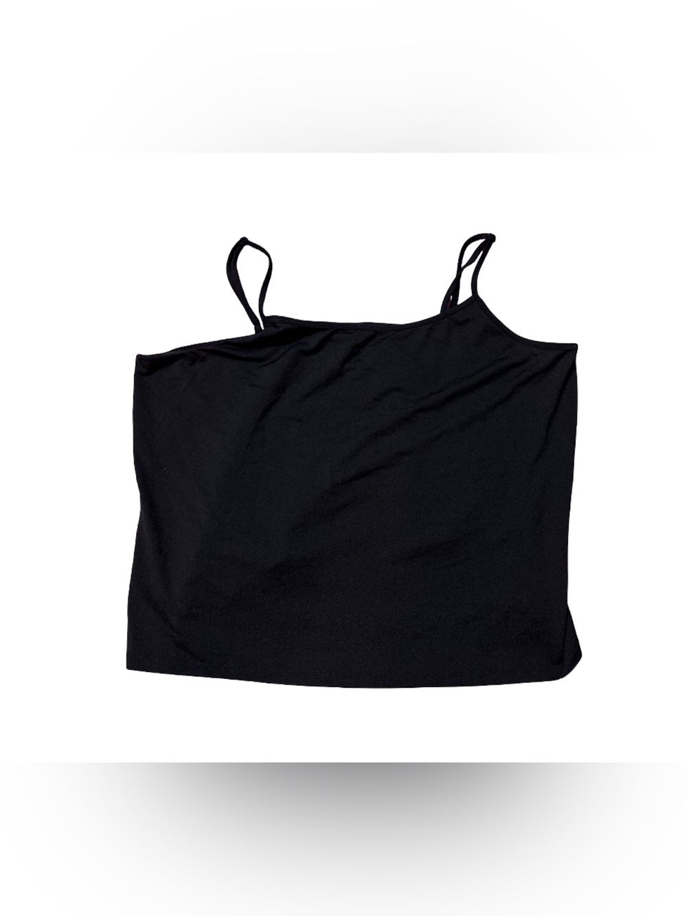 Lane Bryant Black Strapless Tube Top